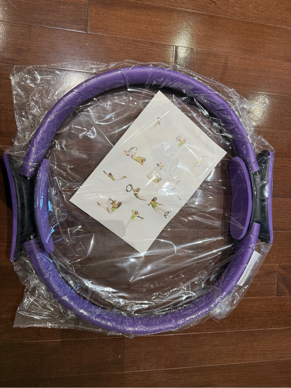 Purple Pilates Ring Resistance Hoop - Women Accessories